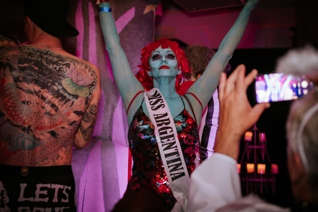 Denver Halloween costume party colorful vibrant scene Best in Denver