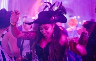 Denver Halloween party celebration dancing fun Best in Denver